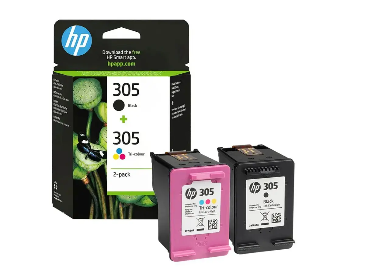 HP 305 2-Pack Original 