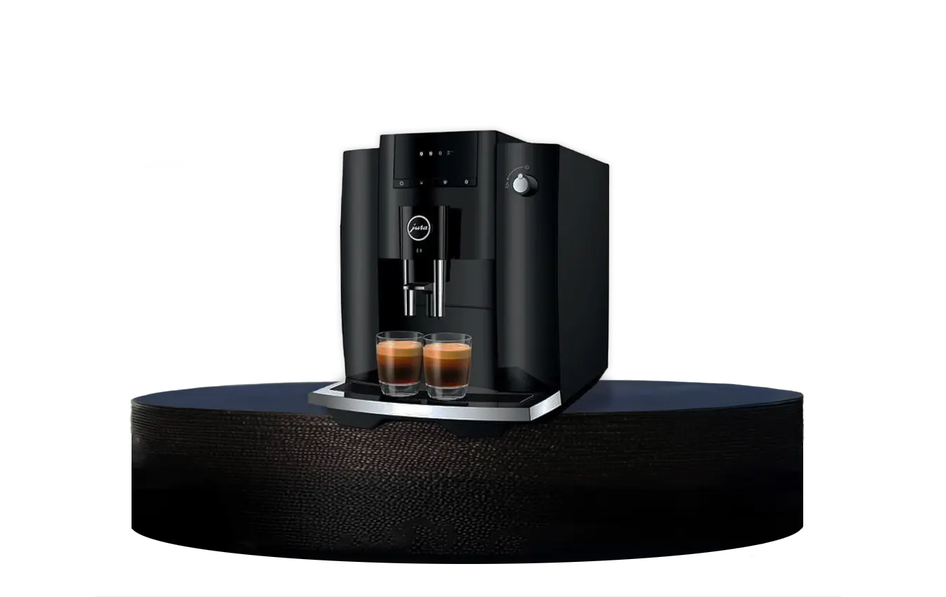 1. Platz Jura E4 Piano Black Kaffeemaschine